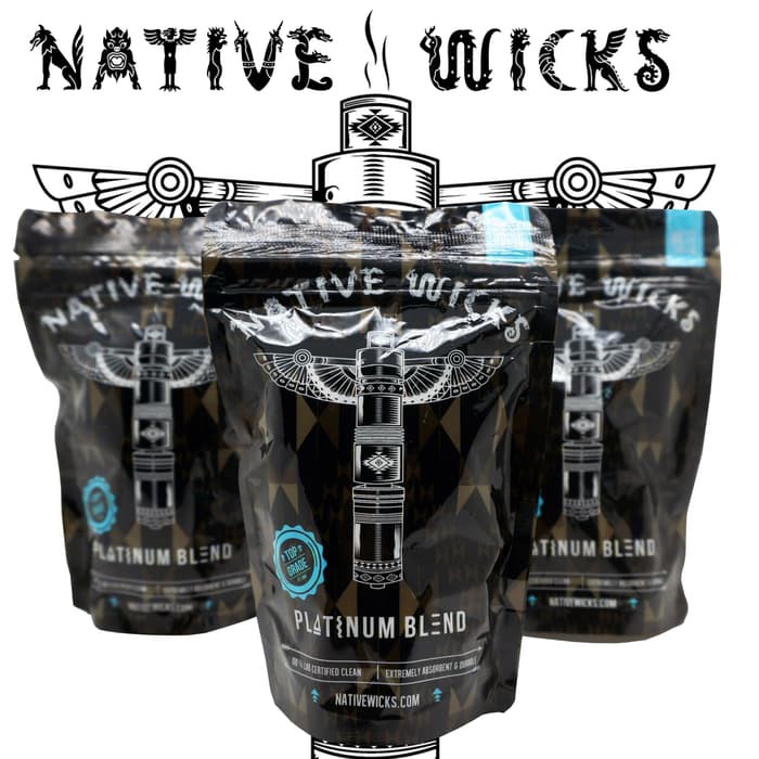 Native Wicks Premium Cotton from USA