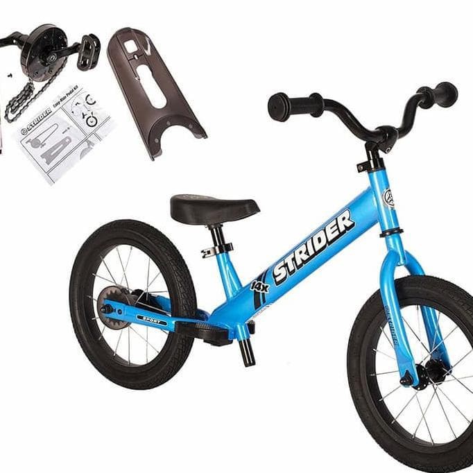 STRIDER BIKE 14X SPORT + PEDAL KIT-BALANCE BIKE