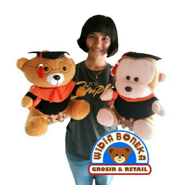  Boneka  Wisuda Karakter lucu  Shopee Indonesia