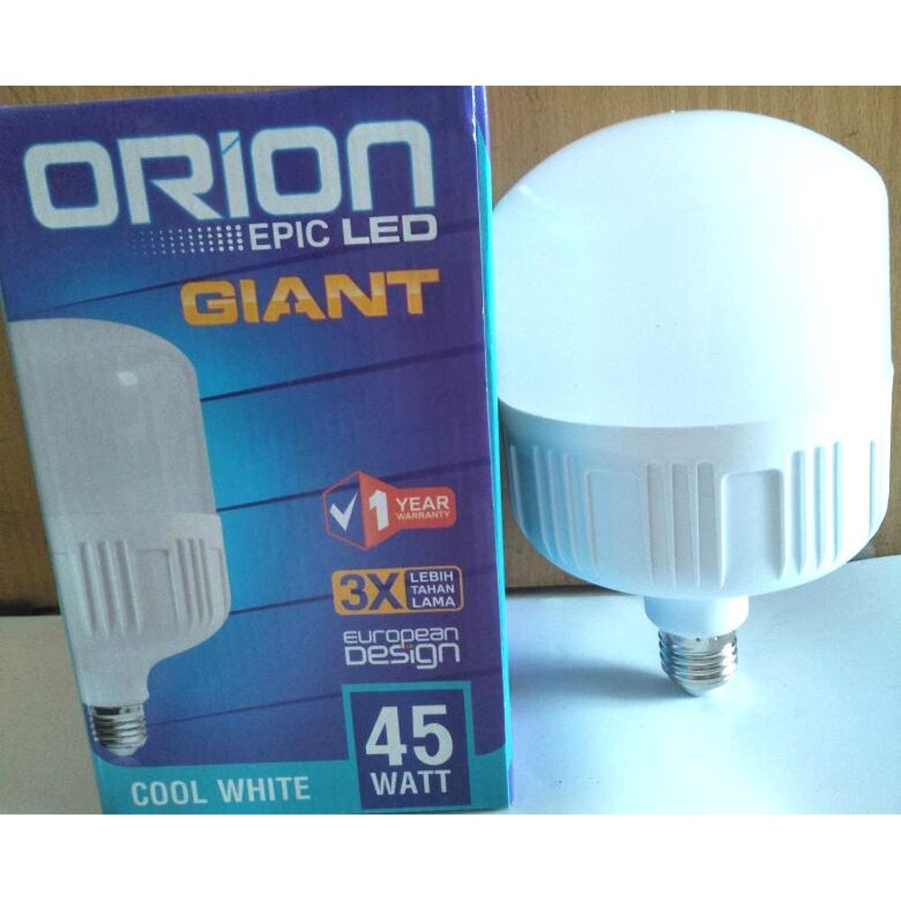 LAMPU ORION EPIC LED GIAN 45W lebih terang dan tahan lama