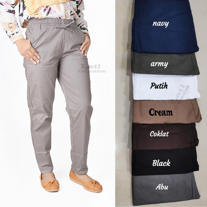 CELANA BASIC PANTS STANDAR WANITA