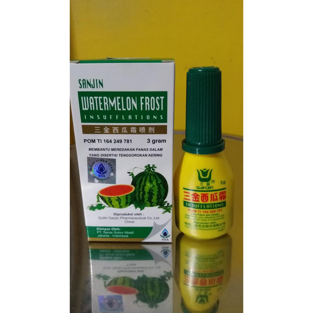 Joss Obat Sariawan Semprot Watermelon Frost Ampuh