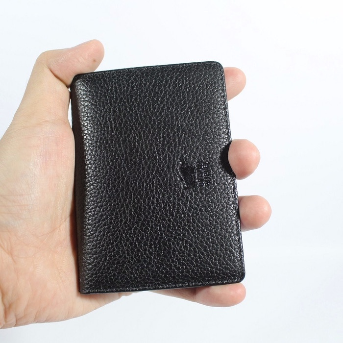 

READY DOMPET KARTU CARD HOLDER KULIT ASLI IMPORT 20 SLOT BRAUN BUFFEL CC02 MURAH