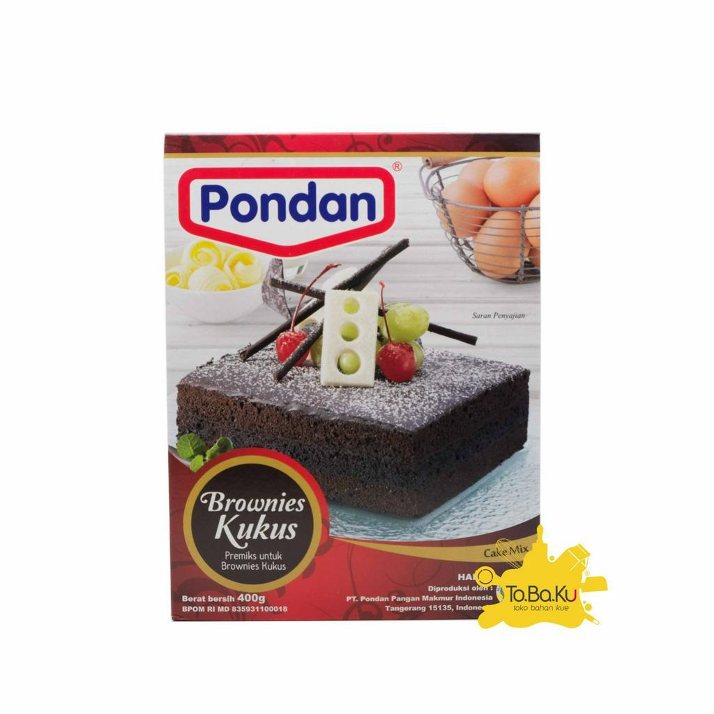 

Pondan Cake Mix Brownies Kukus 400gr