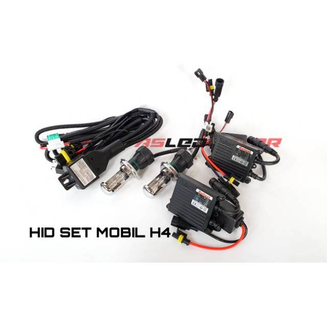 LAMPU HID MOBIL H4 HI/LO GARANSI | HID MOBIL H4 SEPASANG GARANSI