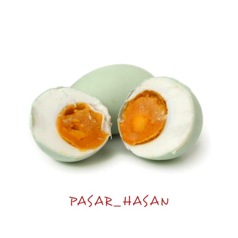 

PASAR HASAN | 1 Butir Telur Asin Bebek Mentah | Sayur Online