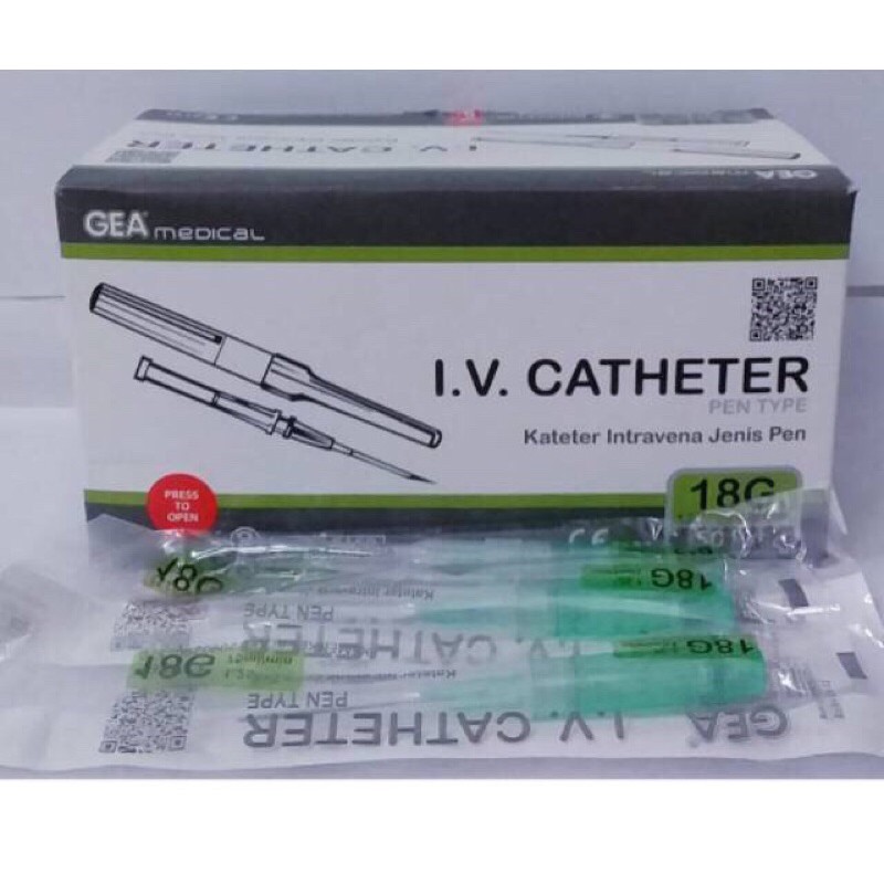 Abocath / IV Catheter No. 18 G- GEA