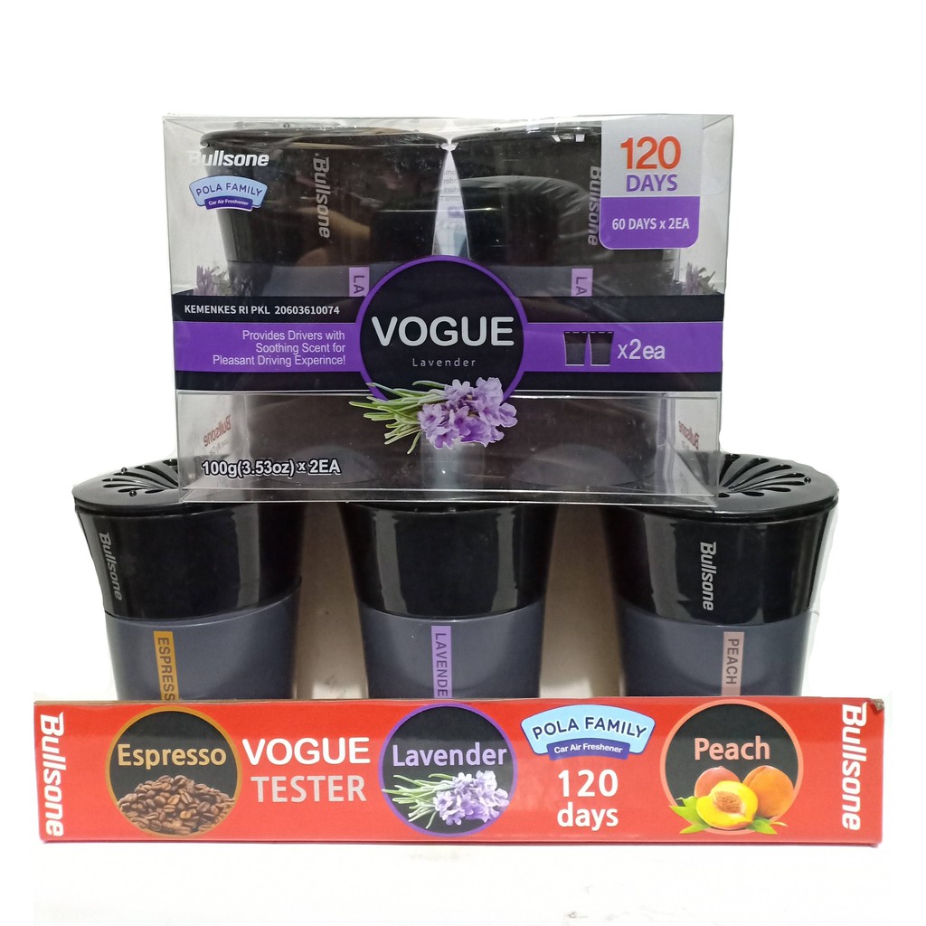 VOGUE LAVENDER - PENGHARUM MOBIL BULLSONE - PARFUM MOBIL GEL KOREA