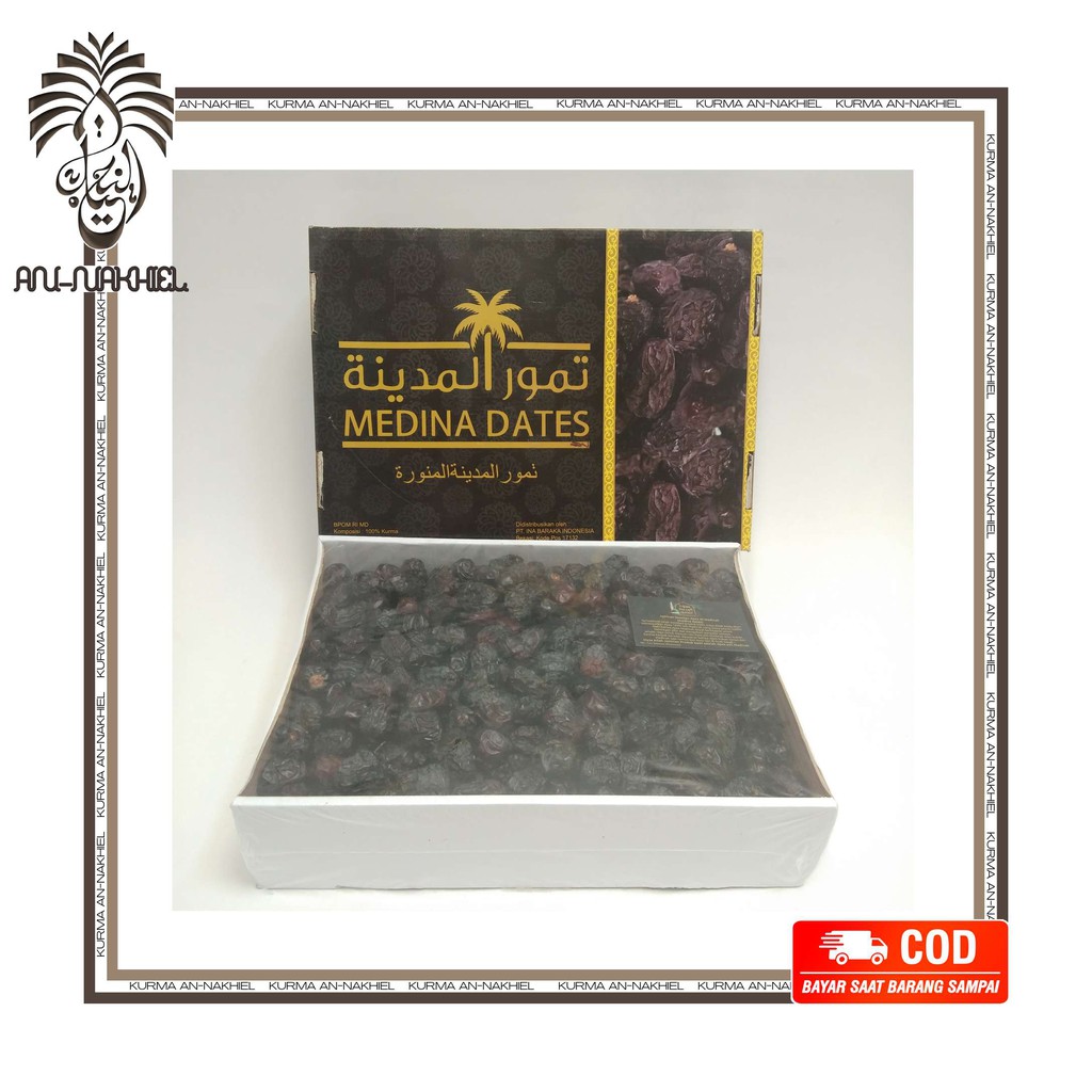 

Kurma Ajwa Al-Madinah 5Kg Kualitas SUPER 100% ASLI MADINAH