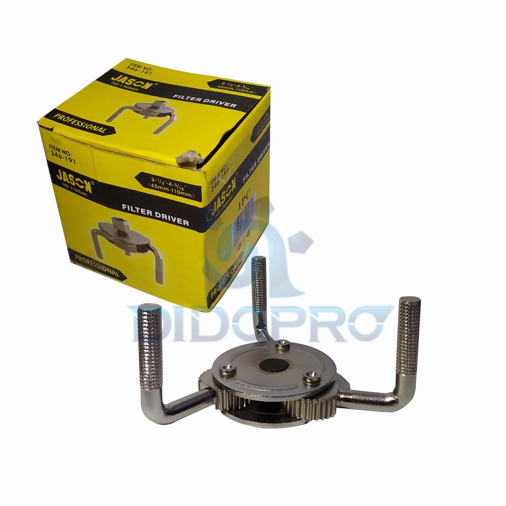 JASON Kunci Oli Filter 2 Arah 3 Kaki Two Way Oil Filter Wrench JASON