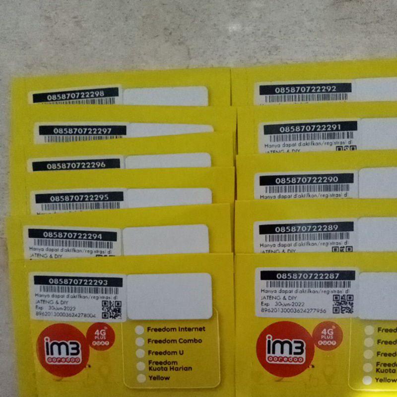 nomor cantik indosat