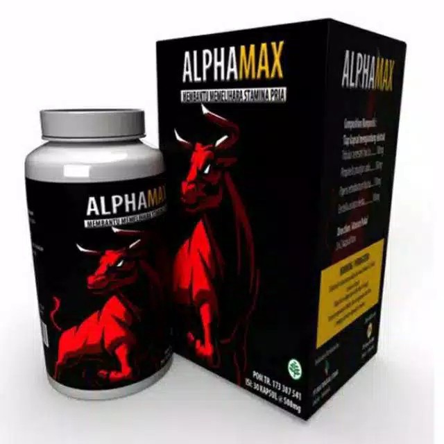 ALPHAMAX SUPLEMEN PRIA ORIGINAL (KAPSUL)