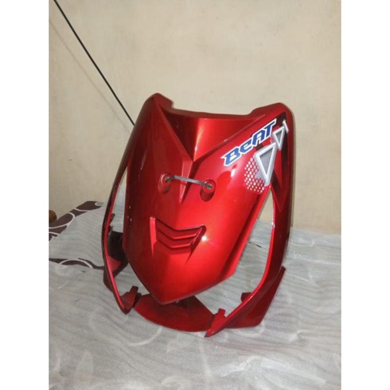 Sayap samping kap body depan scoopy new esp prestige K2F 2021 merah Dof original