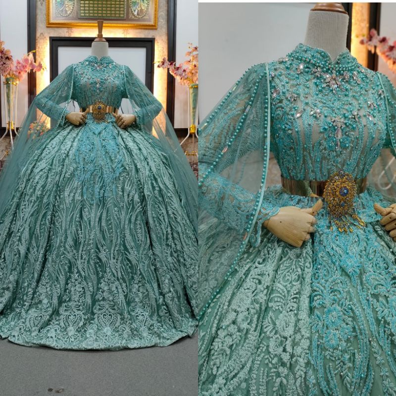 GAUN PENGANTIN BARBIE BELIMBING MODERN//GAUN WEDDING MEWAH//KEBAYA