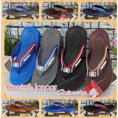 B NEW ERA MB.E 7006 Sandal Japit Pria Dewasa Sandal New Era Karet Original