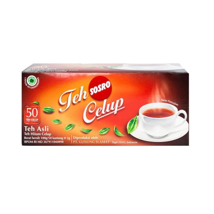 

Teh Celup Sosro 50 x 2gr