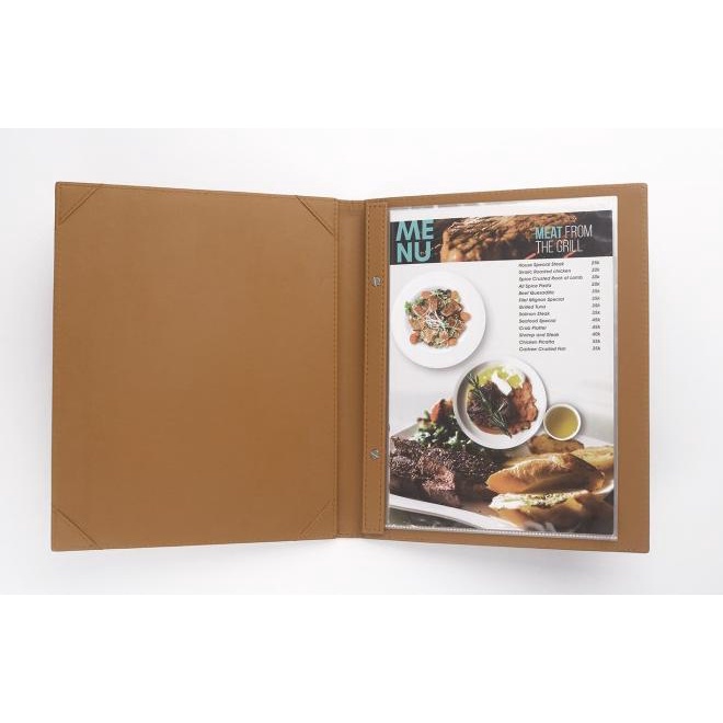 

Sale Buku Menu Restoran Kulit Isi Plastik A4 - Ready Stock - Cafe | Produk Baru
