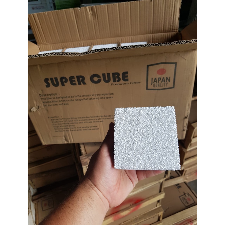 Super Cube Filter Media Premium Filter Japan Quality