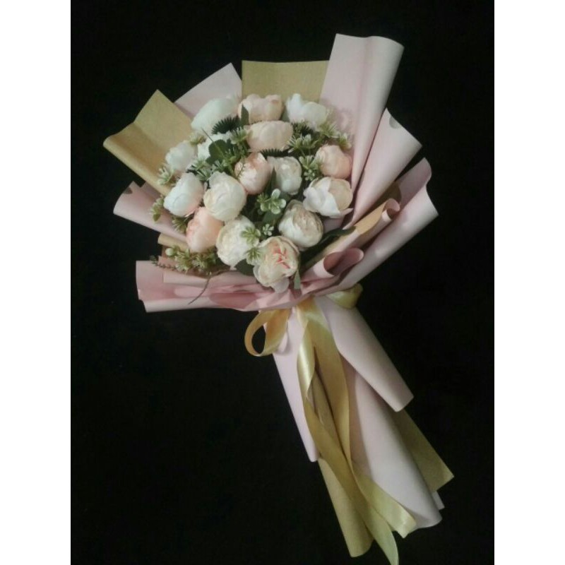 buket bunga artificial/buket bunga palsu