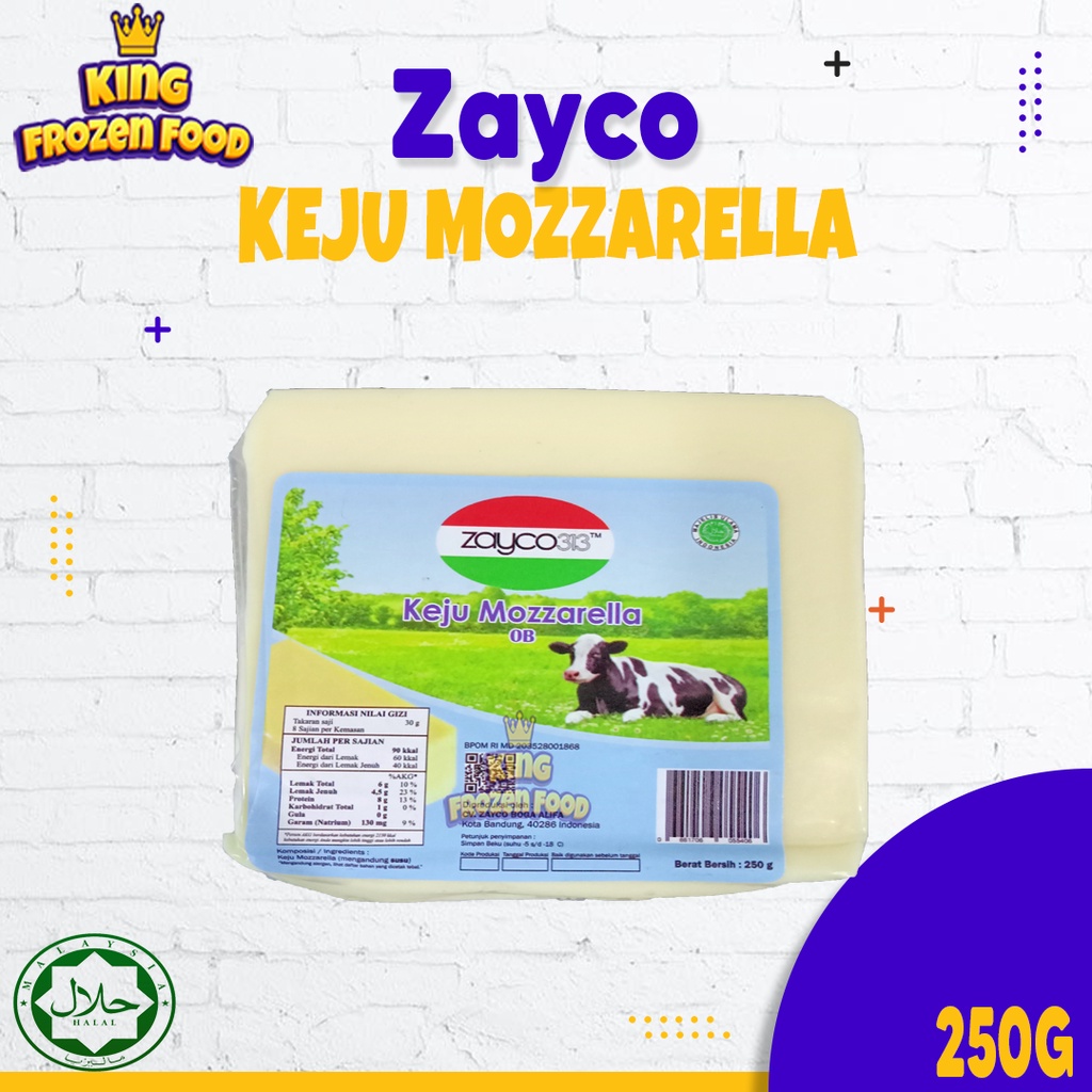 Keju Mozarella Zayco OB 250 Gr