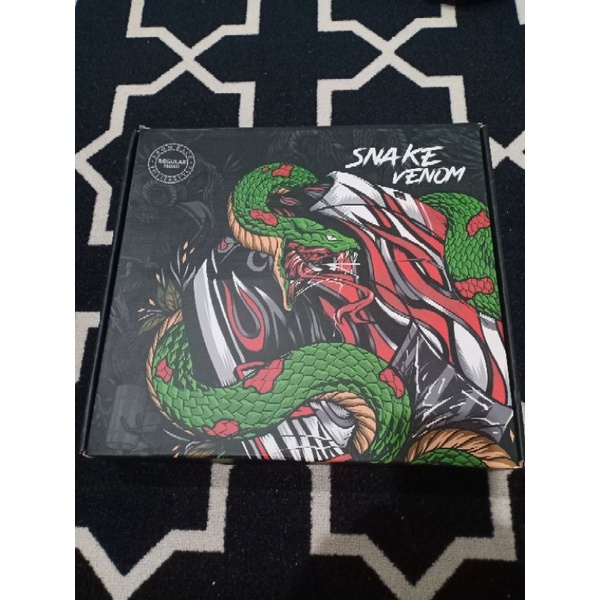HOODIE PROSTREET SNAKE VENOM V2 SIZE L NEW SEGEL BARU GRESS NOT YINYANG BLOOD FLOWER KOHAKU FATHCH S