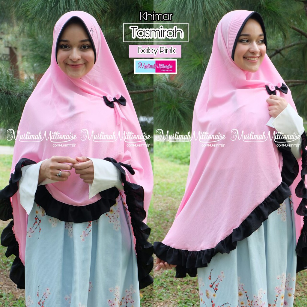 Jilbab Tali Serut Jumbo Kerudung Syari Bergo USAGI Muslimah