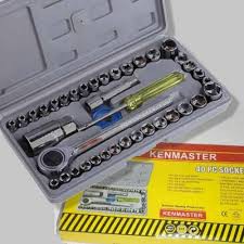 Kenmaster Kunci Sok Set 40 Pcs