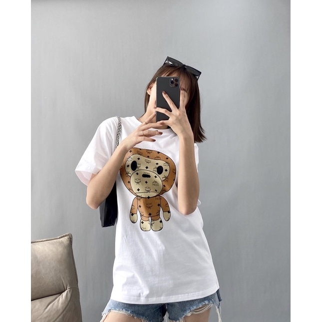 MCM BAPE MONKEY - PASANGAN FAMILY KELUARGA AYAH ANAK KIDS KAOS TSHIRT OVERSIZE OVERSIZED JUMBO BIGSI