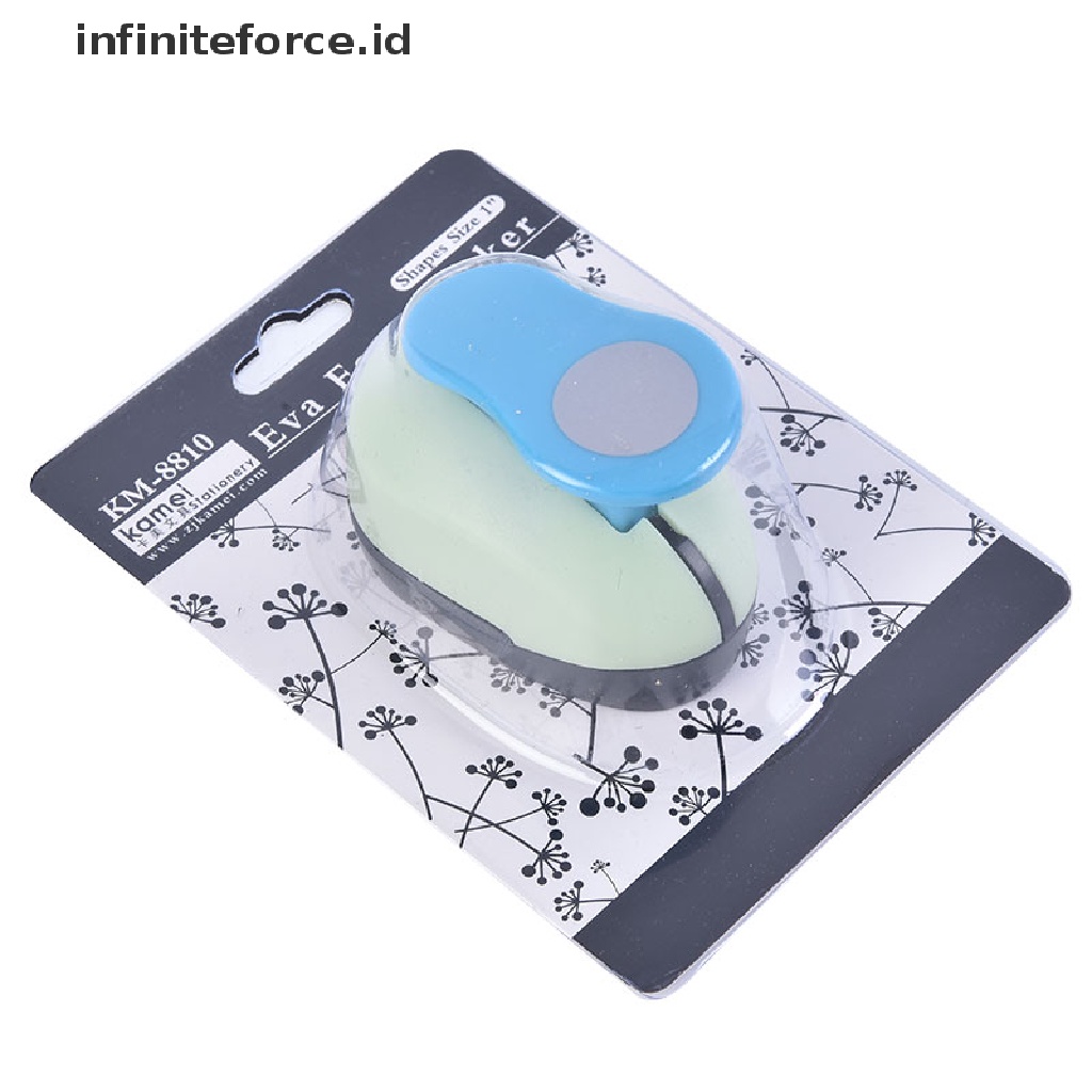 (infiniteforce.id) Alat Pembolong Kertas Bulat 9 / 16 / 25mm Untuk Scrapbook Handmade DIY