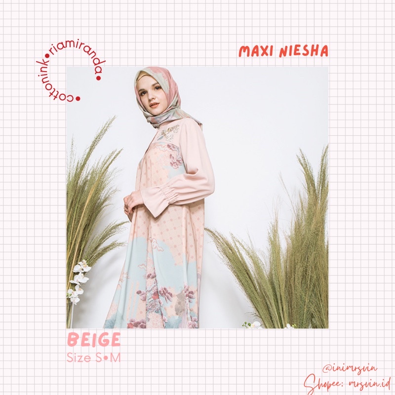 Niesha Dress Ria miranda | Niesha Dress Cottonink x Riamiranda