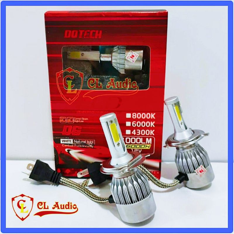 Lampu LED Dotech D6 H4