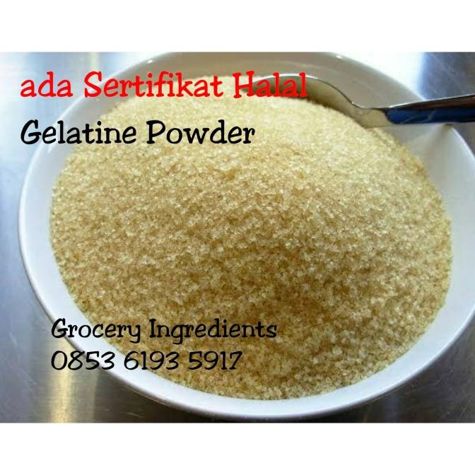 

Gelatine Powder 100Gram / Gelatine Bubuk Merek Gelita - Halal