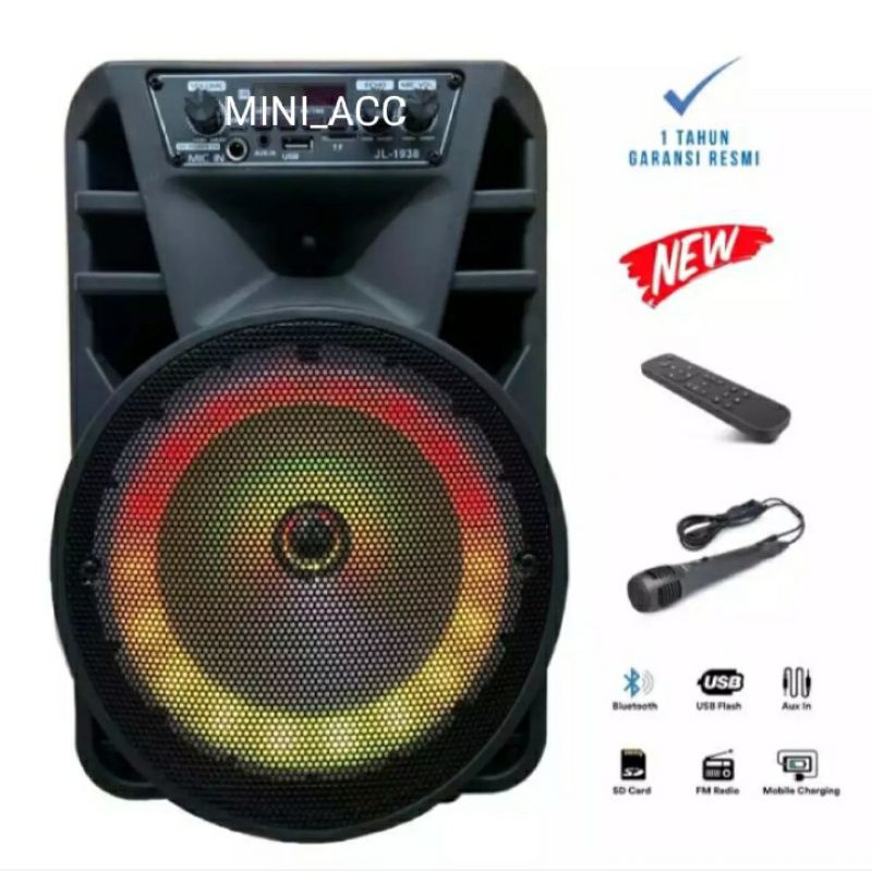 SPEAKER KARAOKE BLUETOOTH ST-5002 BONUS MIC