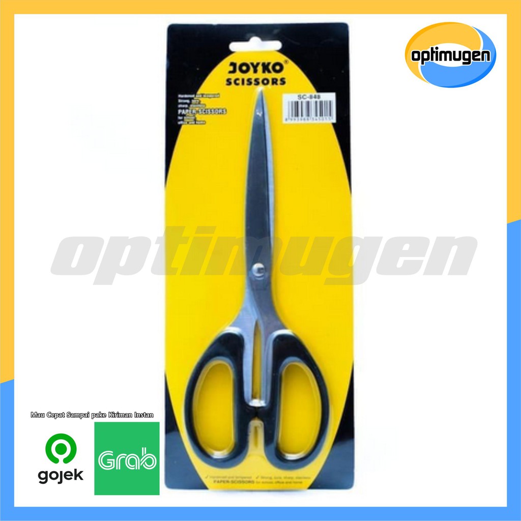 

Gunting Kertas Serbaguna Bahan steinless Joyko SC-848 (BESAR)