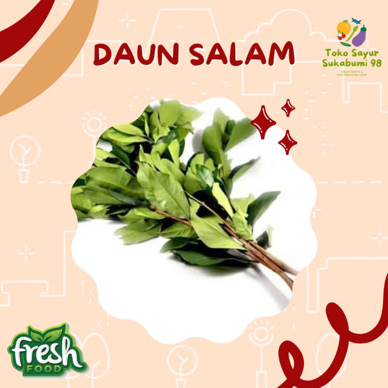 

Daun Salam 1 ikat
