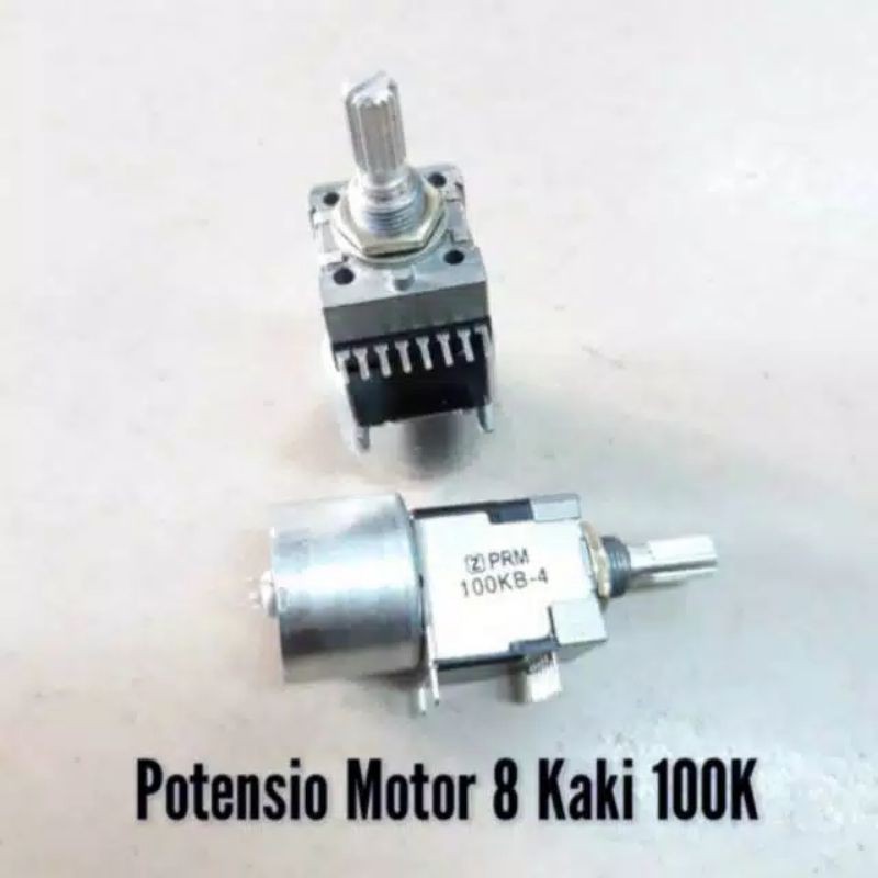 Potensio Motor 8Kaki 100K