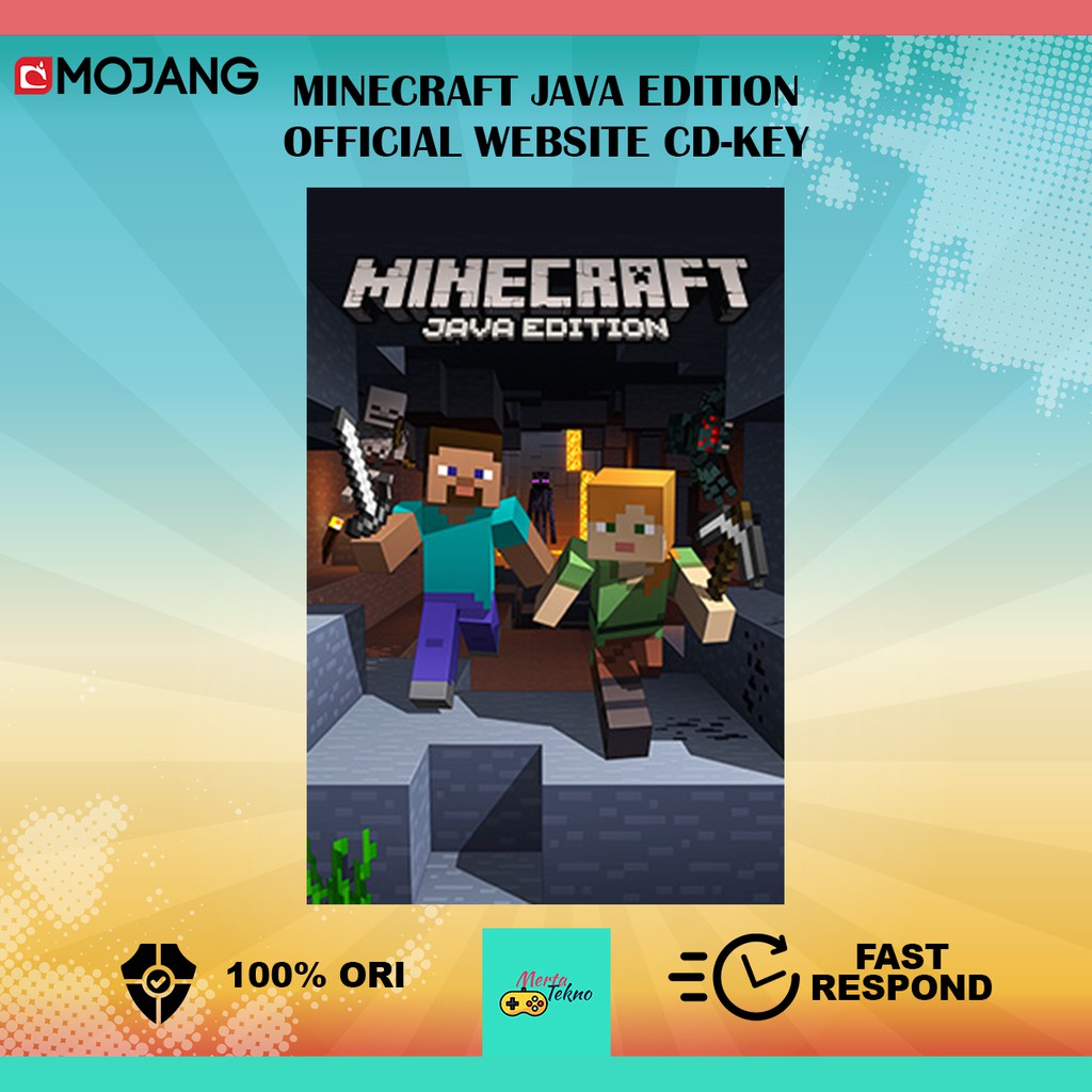 Jual Minecraft Java Edition PC Original Website Redeem Shopee Indonesia   B097e968bd3d5e48ef2274e7fd624234