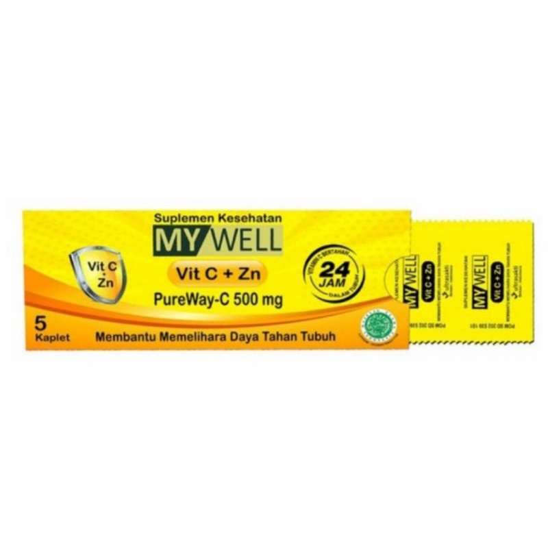 MY WELL VITAMIN C + ZINC STRIP 5S