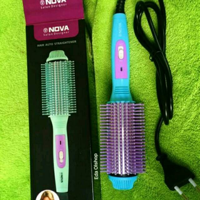 Sisir Blow Nova NHC-209 Blower Comb Catok Sisir Bisa Untuk Sisir Rambut Berkutu Elektrik