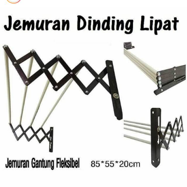 JEMURAN LIPAT TEMPEL DINDING