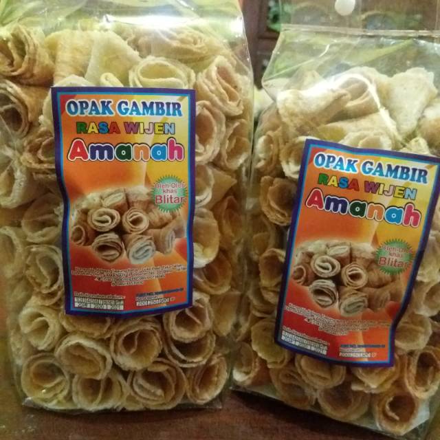 

OPAK GAMBIR KETAN WIJEN Oleh oleh KHAS BLITAR 400gr