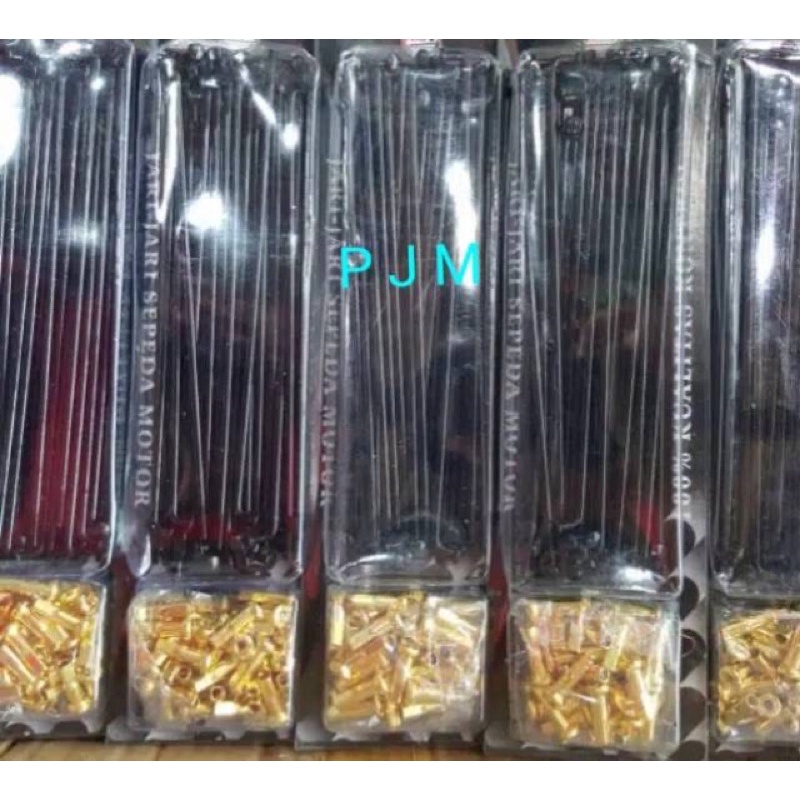 Jari Jari Warna Hitam Ruji Ring 14 ,Ruji Ring 17 ,Ruji Ring 18 Ready Buat Semua Motor