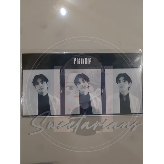 POB Triptych Taehyung POB PROOF SET BTS