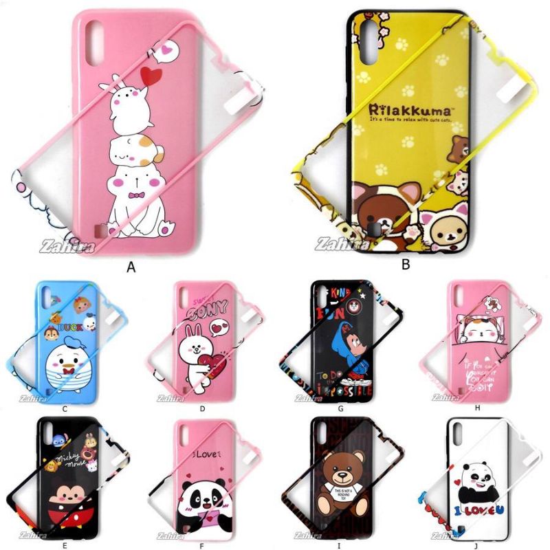 CASE JELLY GLOSSY CHARACTER FOR SAMSUNG/OPPO/VIVO/XIAOMI