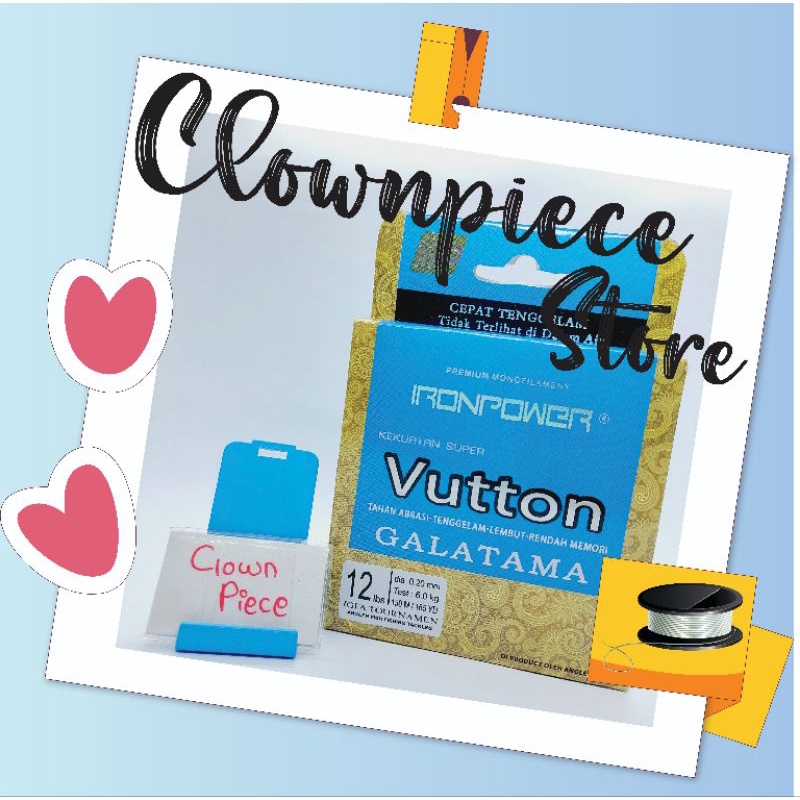 Senar Vutton / Senar Iron Power Vutton / Senar Pancing Vutton / Senar Iron Power Vutton / SENAR PREM