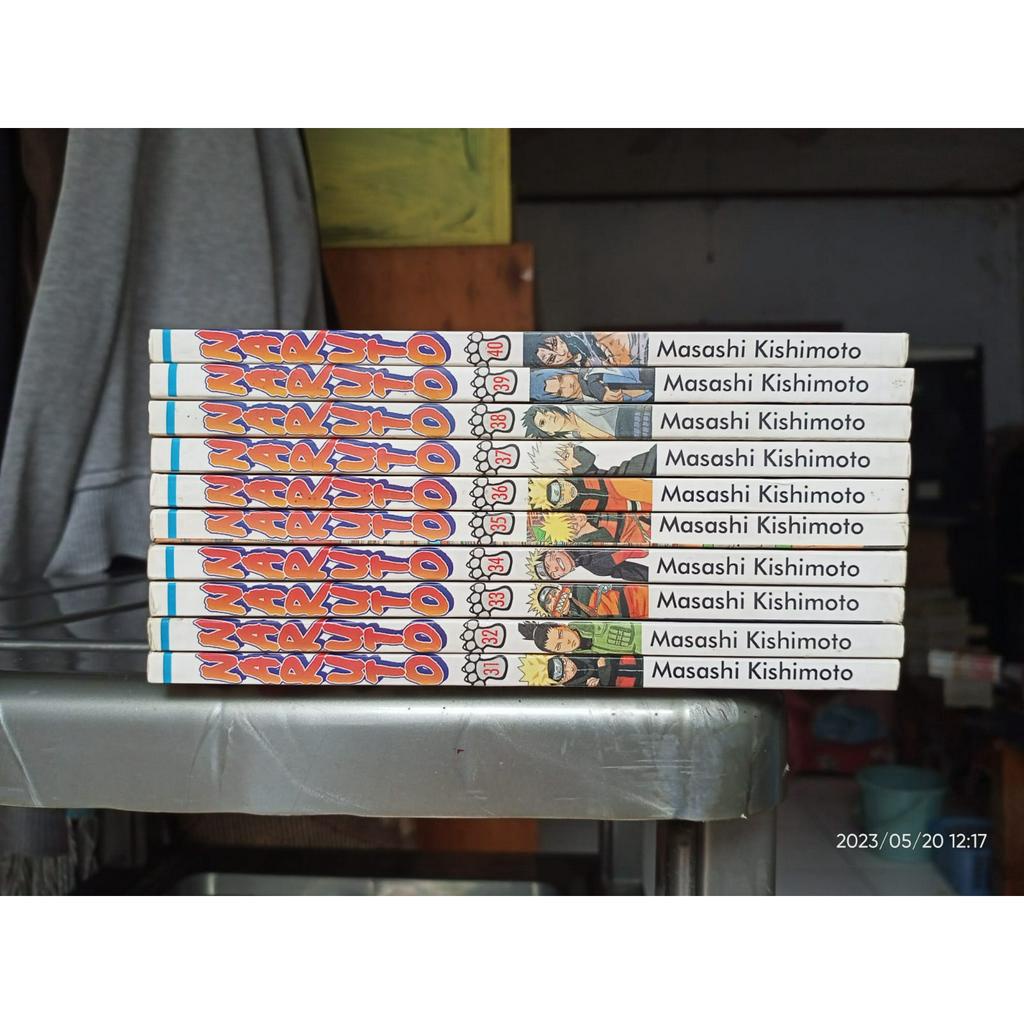 Komik Naruto Vol.31-40 Set
