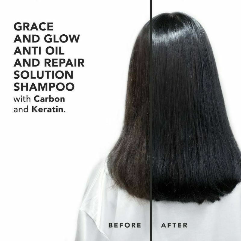 GRACE AND GLOW SECRET BOMBSHELL ANTI OIL AND REPAIR SOLUTION SHAMPOO