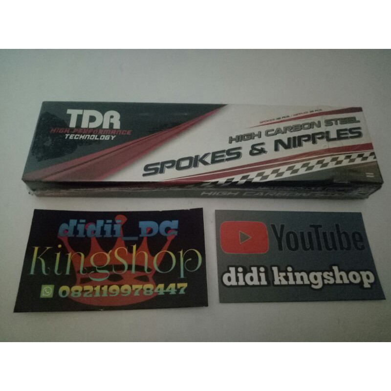 jari jari rx king ring 18 bagian depan tdr croom