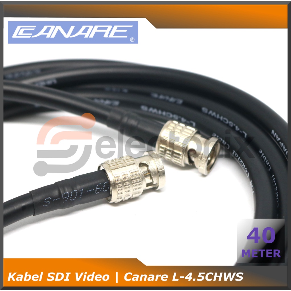 [40m] Kabel SDI Video BNC-BNC | Canare L45CHWS