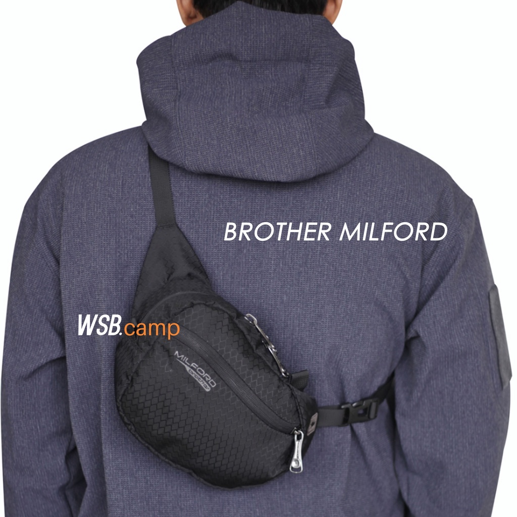 WAIST BAG CONSINA MILFORD - Tas Pinggang - Tas Selempang